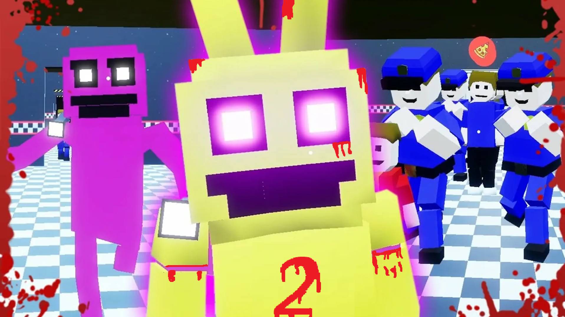 Прожил ночь с аниматроиками !!? смотреть онлайн