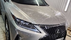 Lexus RX - сделали комплексное бронирование кузова прозрачной полиуретановой плёнкой