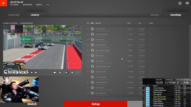 rF2 GT PRO - #1 IMOLA смотреть онлайн
