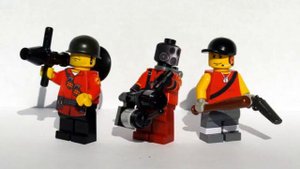 lego team fortress 2 minifigures