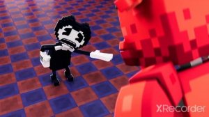 Бенди против фнаф "@fioletochka_tyan " #animation #zamination #fnaf #bendy