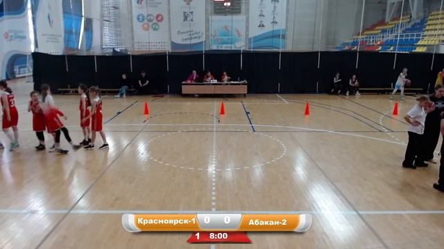 Кубок Сибири и Дальнего Востока. ФИНАЛ. Девушки 2013 г.р. Красноярск-1 vs Абакан-2