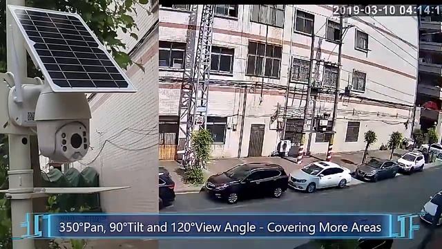 8W Solar Powered PTZ Camera 2.5" смотреть онлайн