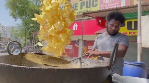 Ранджит Анна готовит картофельные чипсы в Kerala стиле | Индийская уличная еда
