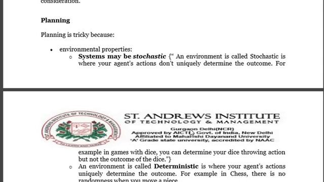 BTECH CSE BCA  6th sem Intelligent system lecture  13  Artificial Intelligent lecture 12
