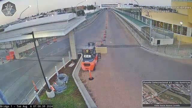 2024 08 06 Puente Internacional 1 viendo hacia Nuevo Laredo смотреть онлайн