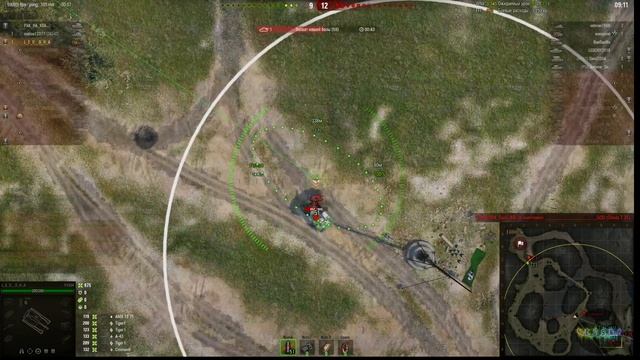World of Tanks: FV304 первый бой))) смотреть онлайн