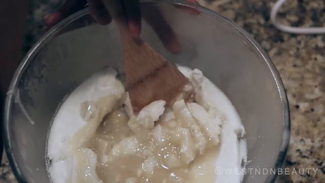 DIY Creamy Whipped Shea Cocoa Butter