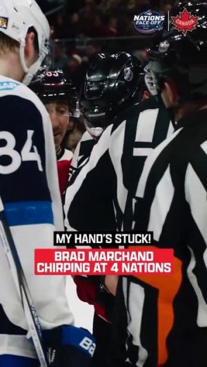 Brad Marchand Mic’d Up Chirping Guys At 4 Nations