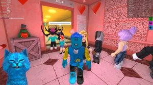 Снова СУМАСШЕДШИЙ ЛИФТ в ROBLOX я СЛОМАЛ лифт веселые приключения мульт героя от канала КОТЁНОК ЛАЙК