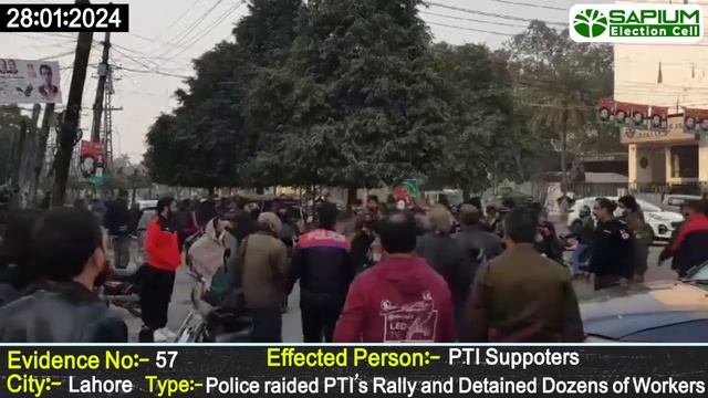 Pre Poll Rigging - Police raided PTI’s Peaceful ElectionRally - 28 Jan 2024 -E#57 - Sapium Election смотреть онлайн