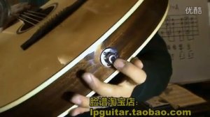 脸谱吉他店 aosen AFC200 电箱款 民谣吉他试听