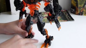 Lava Beast Lego Bionicle Лего Лава Монстр Бионикл обзор от Сержа