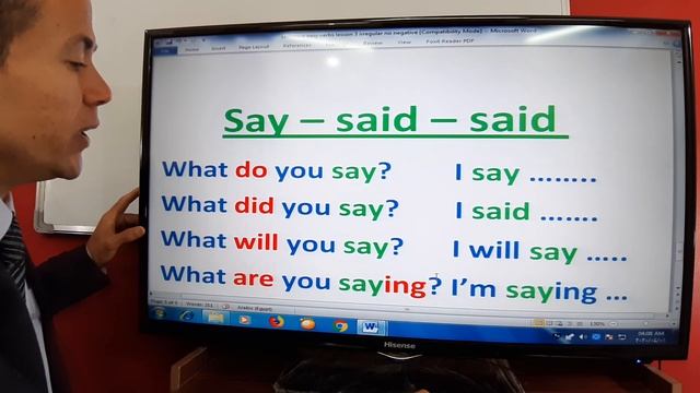 الأفعال الغير منتظمه بطريقه علميه وبناء أهم 6 أزمنه سؤال وجواب وطريقة استخدام التصريف الثالث-د/ ألن смотреть онлайн