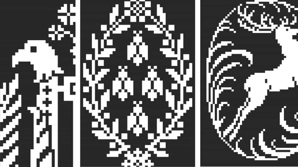 Art Deco (Арт-деко). Рукоделие, вышивка, вязание. Подборка №112. СТАРИННЫЕ СХЕМЫ.