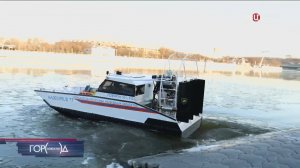 Московские спасатели будут патрулировать водоемы на скоростных аэролодках / Город новостей на ТВЦ