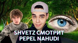 Shvetz смотрит новый клип исполнителя PEPELNAHUDI