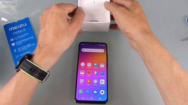 MEIZU NOTE 9.  Unboxing y puesta en funcionamiento en español смотреть онлайн