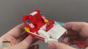 Собираем водомет из конструктора QBRIX KIDS - детские конструкторы с видеоинструкцией