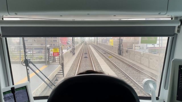 Línea 1 Bayóvar ▶︎ Villa El Salvador, recorrido completo de Metro de Lima [Alstom Metrópolis 9000] смотреть онлайн