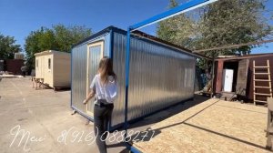 Обзор бытовки из вагонки и из имитации бруса