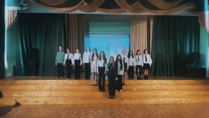 7П класс | Песни военный лет | Огонёк | Школа им. А. Боровика