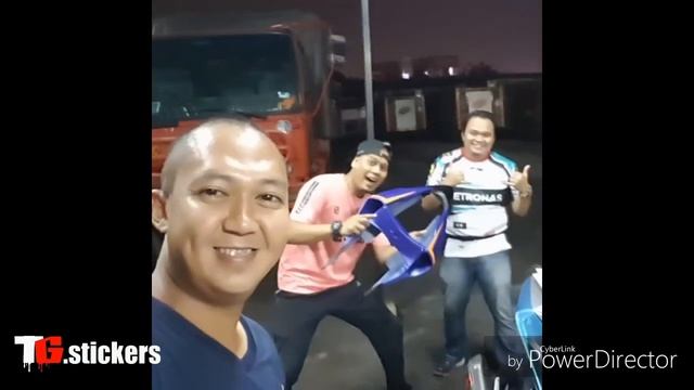 Tg stickers sticker body YAMAHA R25 sunway bikers смотреть онлайн