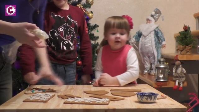 Украшаем пряничную избушку и ёлочку из IKEA смотреть онлайн