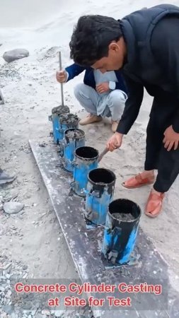 Concrete Cylinder Casting