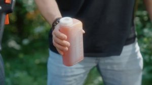 Бензиновый триммер РЕСАНТА БТР 2900П в работе 720p