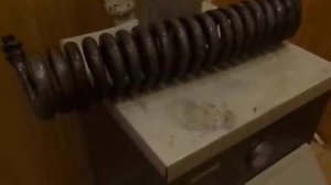 Установка змеевика в дымоход