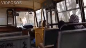 Бабка довела водителя...
