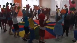 Осенняя разминка "Воздушная кукуруза"