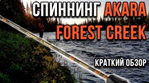 Спиннинг Akara Forest creek. Краткий обзор