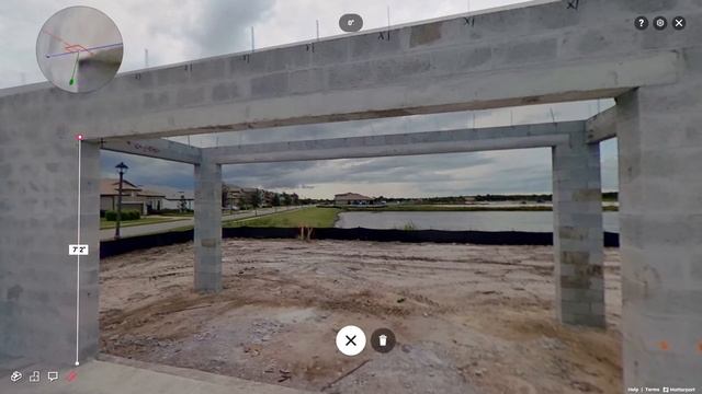 Matterport Measuring Function