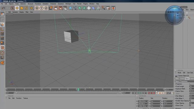 How to Change the Camera View in Cinema 4D - TUTORIAL смотреть онлайн