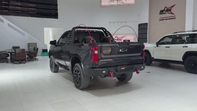 Бампер силовой задний BMS PRO-Line для Chevrolet Silverado GMC Sierra 2018-2024