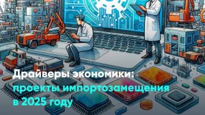 Драйверы экономики: проекты импортозамещения в 2025 году