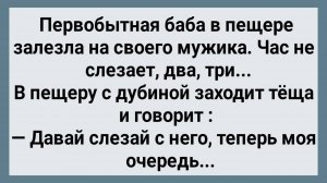 Как Первобытная Теща На Зятя Залезла! Сборник Свежих Анекдотов! Юмор!