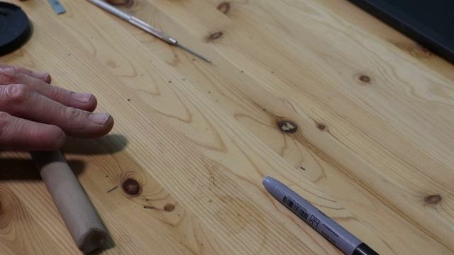 Штампы для глины из глины.
