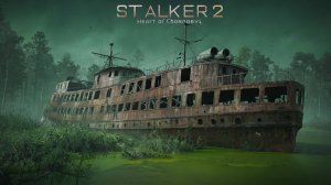 STALKER 2 Heart of Chornobyl №94 Режим "Исследователь"4k 60к/с - Затонувший корабль. #stalker2