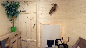 Обзор на модульную баню с террасой