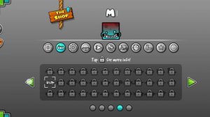 Обзор моих скинов в Geometry Dash