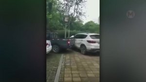 Уничтожили Машину! Наказания Автохамов за Неправильную Парковку!