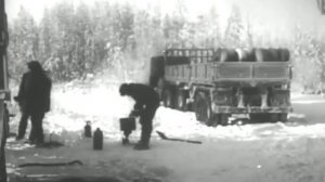 Документальный фильм «Испытания северных образцов автомобиля КАМАЗ». 1983 год.