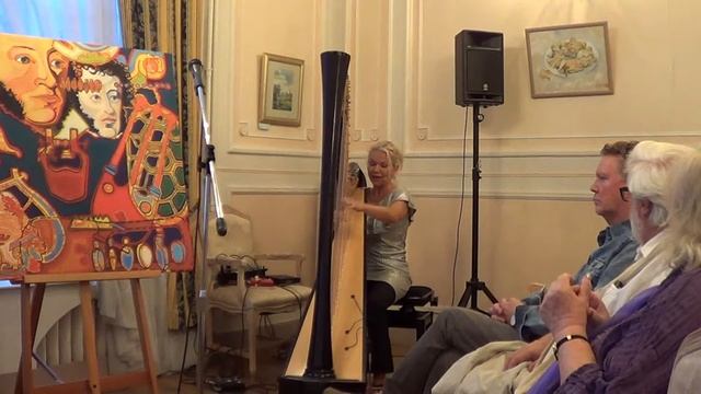 Открытие «Эмигрантской лиры-2018» в Брюсселе. Играет Мария Палатин 2 смотреть онлайн