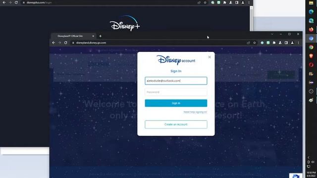 Disney website and Disney Plus account share password if you use the same Email. VERY CONFUSING!! смотреть онлайн