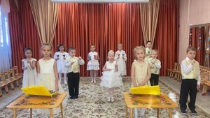 МБДОУ ДС 448. Оркестр детских музыкальных инструментов "Веселые нотки"