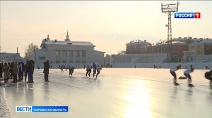 На стадионе «Динамо» проходят всероссийские соревнования по конькобежному спорту