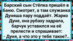 Как Барский Сын в Бане Служанку Разглядывал! Новый Сборник Свежих Смешных Жизненных Анекдотов!